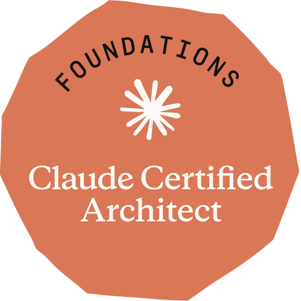 Claude Certified Architect - Foundations badge