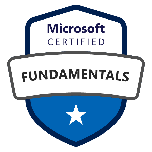 Microsoft Certified: Azure Data Fundamentals badge